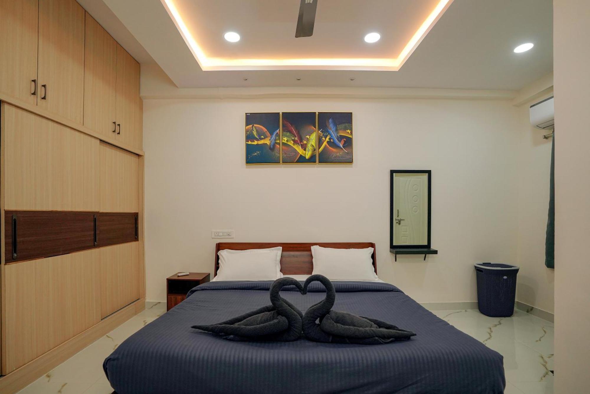 N Cube Serviced Apartments Haiderabad Buitenkant foto