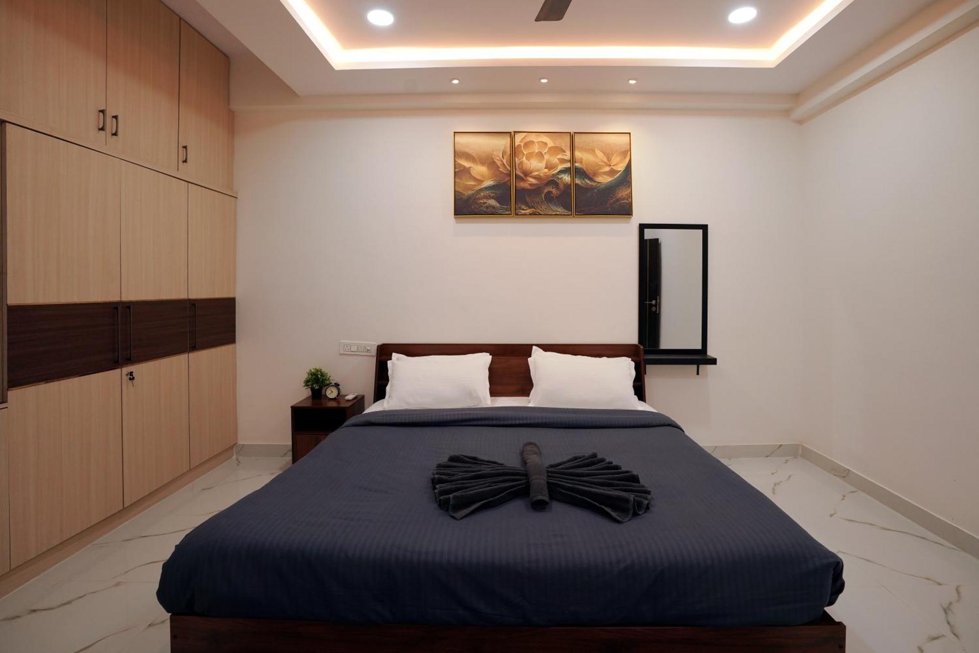 N Cube Serviced Apartments Haiderabad Buitenkant foto