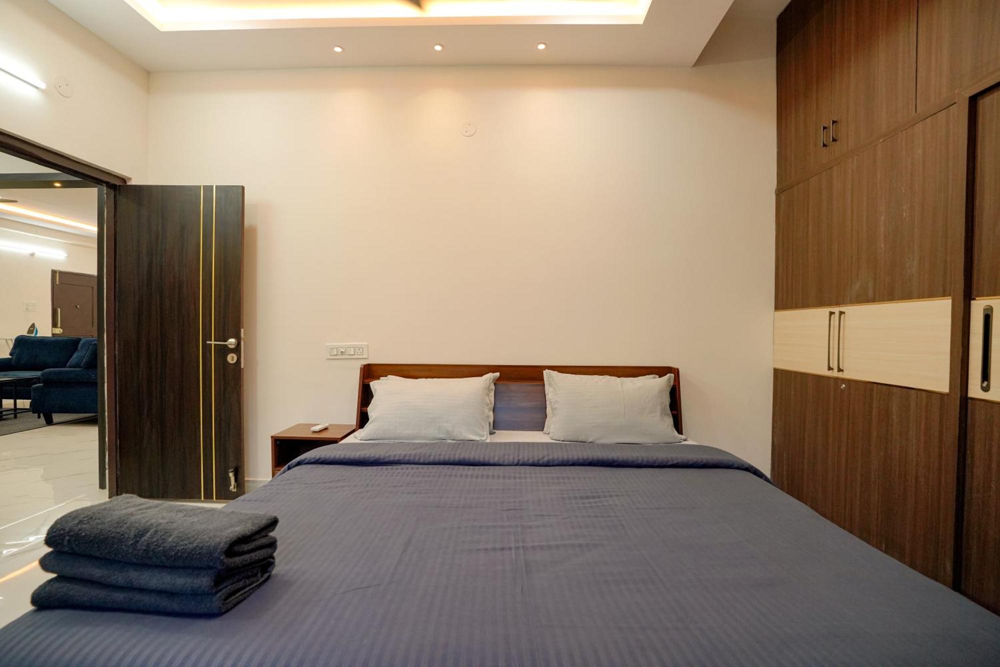 N Cube Serviced Apartments Haiderabad Buitenkant foto